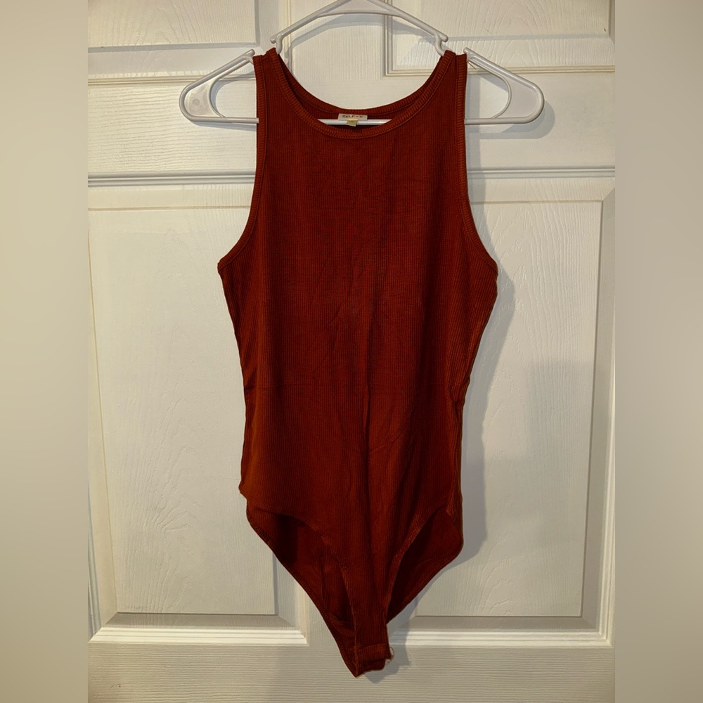 ELF Rust Sleeveless Bodysuit